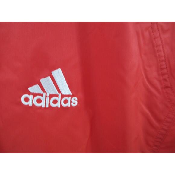 NWT Vtg 90s Y2K Adidas Team Jefferson V-Neck Pullover Lined Jacket Sz Large - Picture 4 of 12
